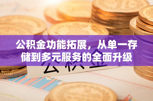 柯坪公积金功能拓展，从单一存储到多元服务的全面升级