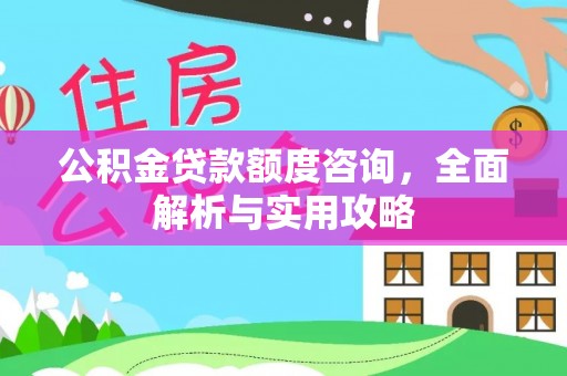柯坪公积金贷款额度咨询，全面解析与实用攻略