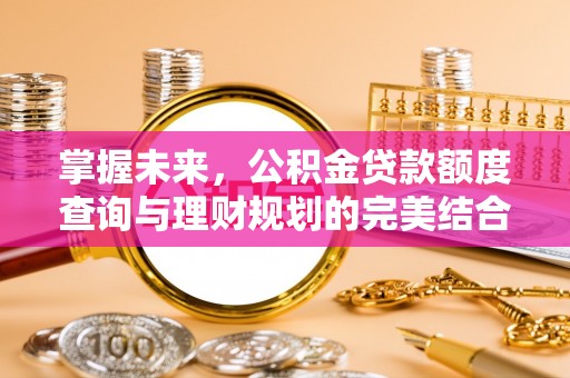 柯坪掌握未来，公积金贷款额度查询与理财规划的完美结合