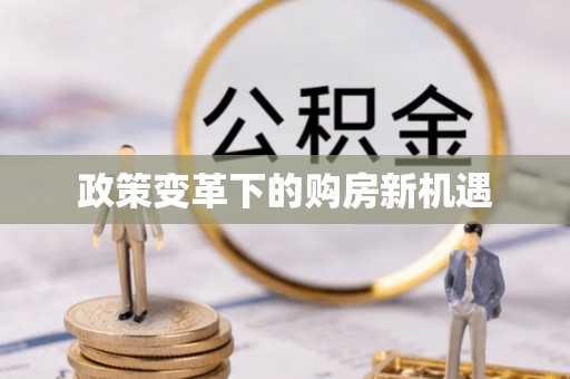柯坪政策变革下的购房新机遇