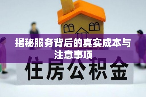 柯坪揭秘服务背后的真实成本与注意事项